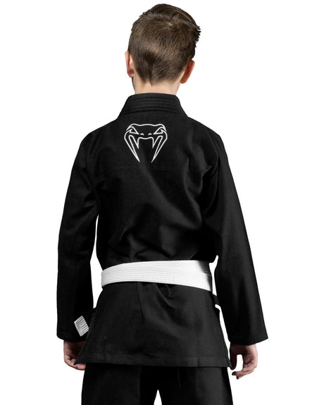 Kimono BJJ Venum Contender – Czarne (Dziecięce)