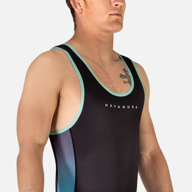 Hayabusa Worstelsinglet Surge – Pánský – Modrý