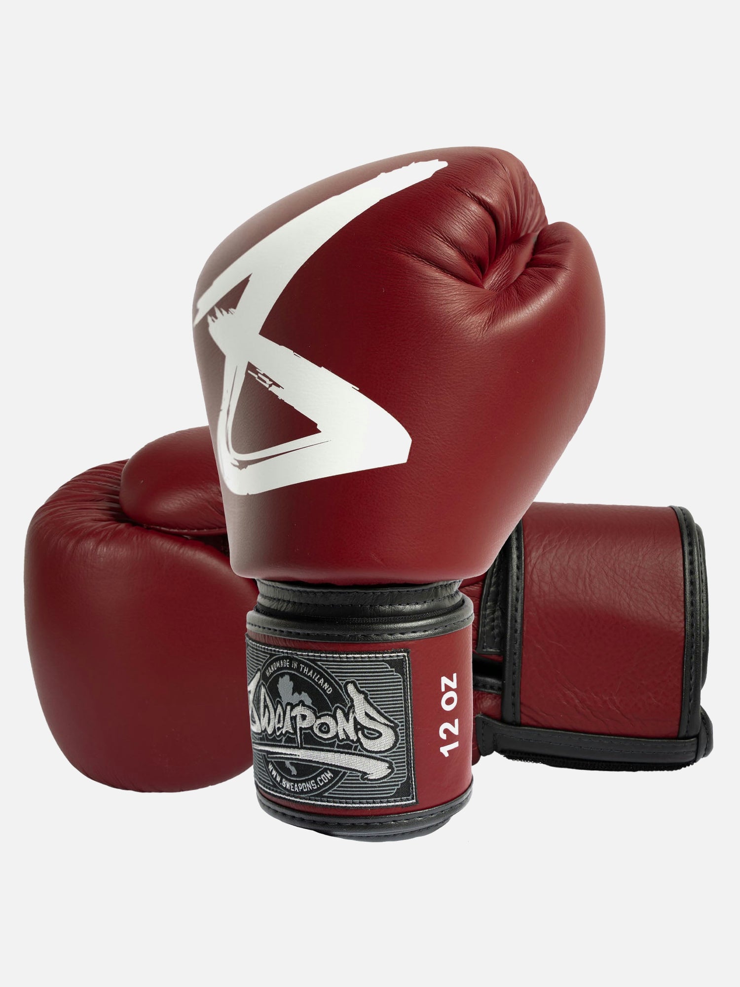8 WEAPONS Boxhandschuhe Big 8 Premium – Bordeaux