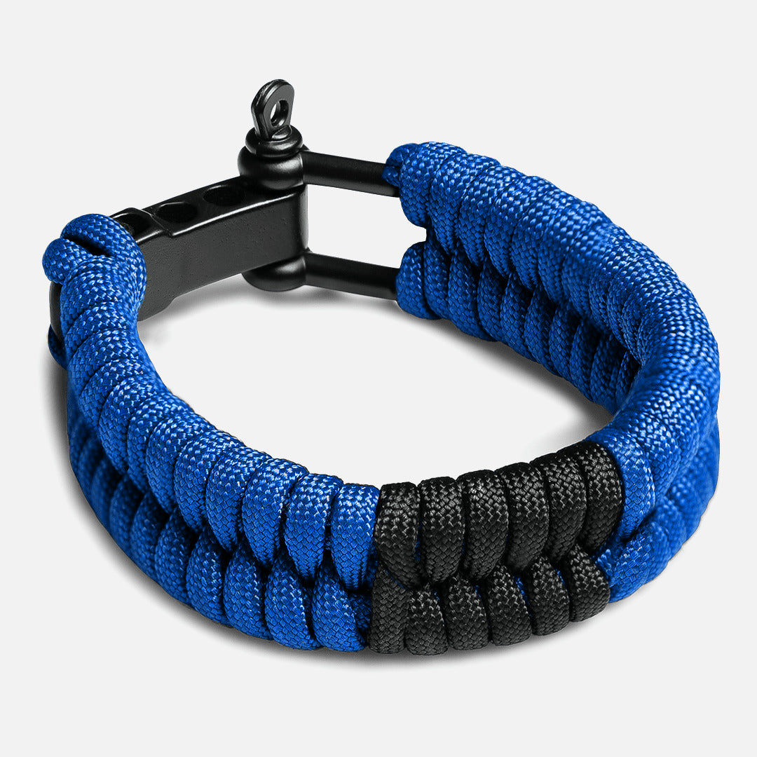 Hayabusa Paracord Jiu Jitsu Armband - Blå