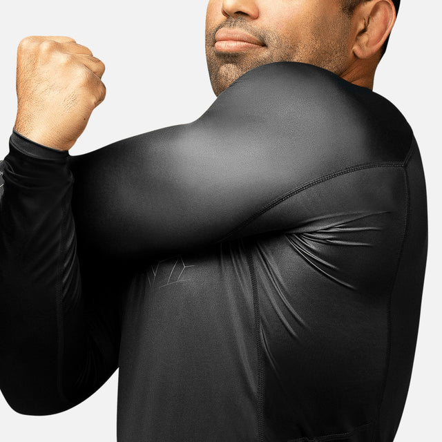 Hayabusa Rashguard Geo Dlouhé rukávy - Šedý