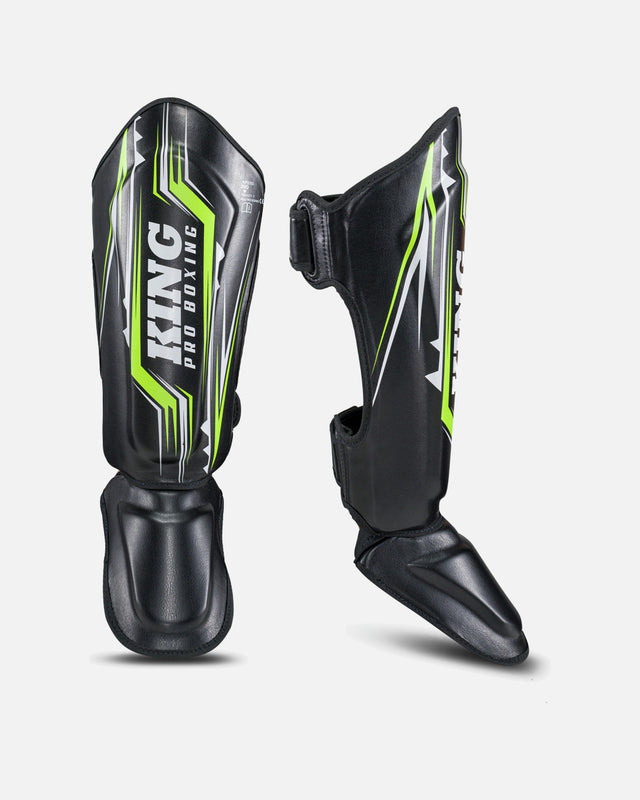 Protège-tibias King Pro Boxing Spartan – Noir