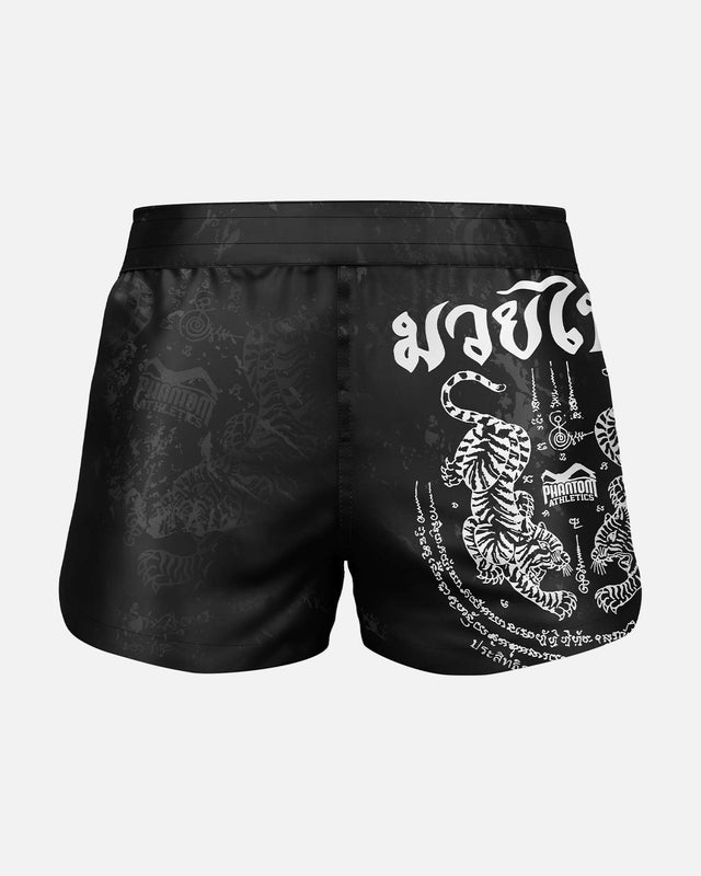 Phantom Athletics Muay Thai Shorts Fusion - Black/White