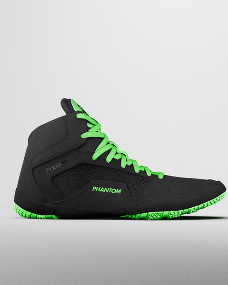 Phantom Athletics Tactic Kids Wrestling shoes - Neon Green