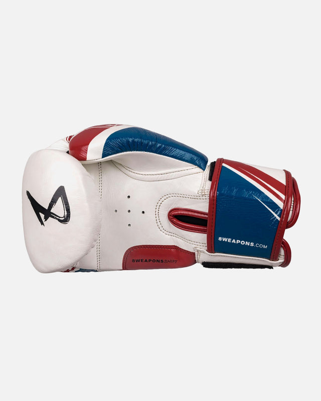 Guantoni da boxe 8 WEAPONS Shift – Bianco/Navy/Rosso