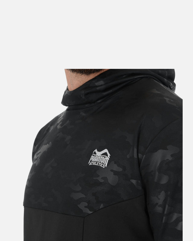 Phantom Athletics Hoodie Shadow – Černá/Camo