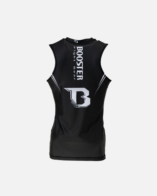Rashguard Booster Challenge V2 Senza Maniche Donna - Nero