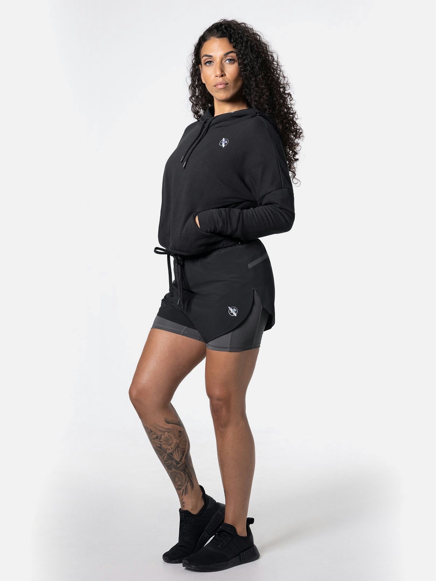 Sudadera Hayabusa Cozy Fleece Mujer - Negro