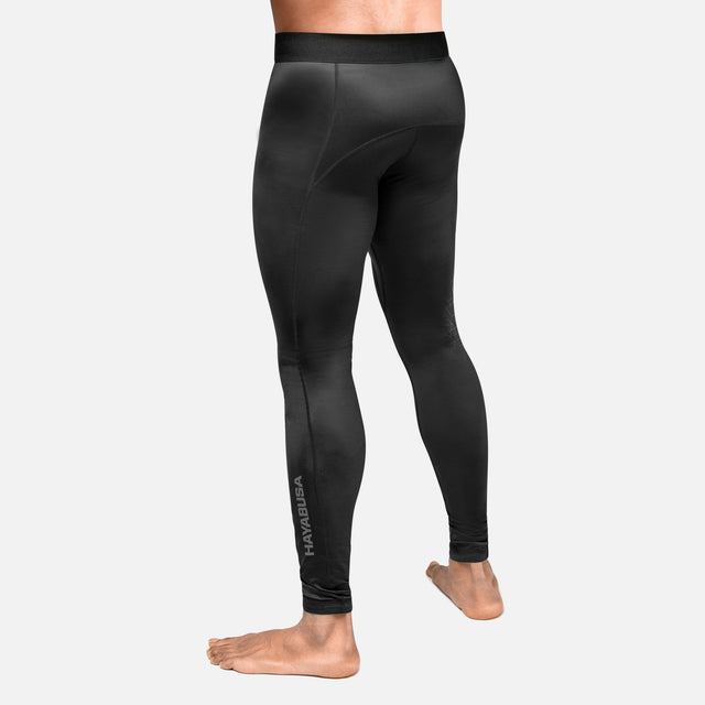 Shorts de compression Hayabusa Geo – Gris