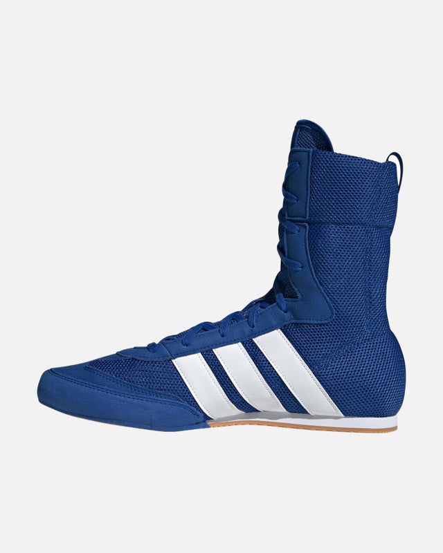 Botas de boxeo Adidas Box Hog Classic - Azul/Blanco