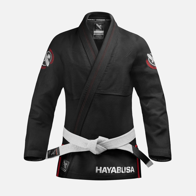 Kimono BJJ Hayabusa Valor Lightweight – Donna Nero