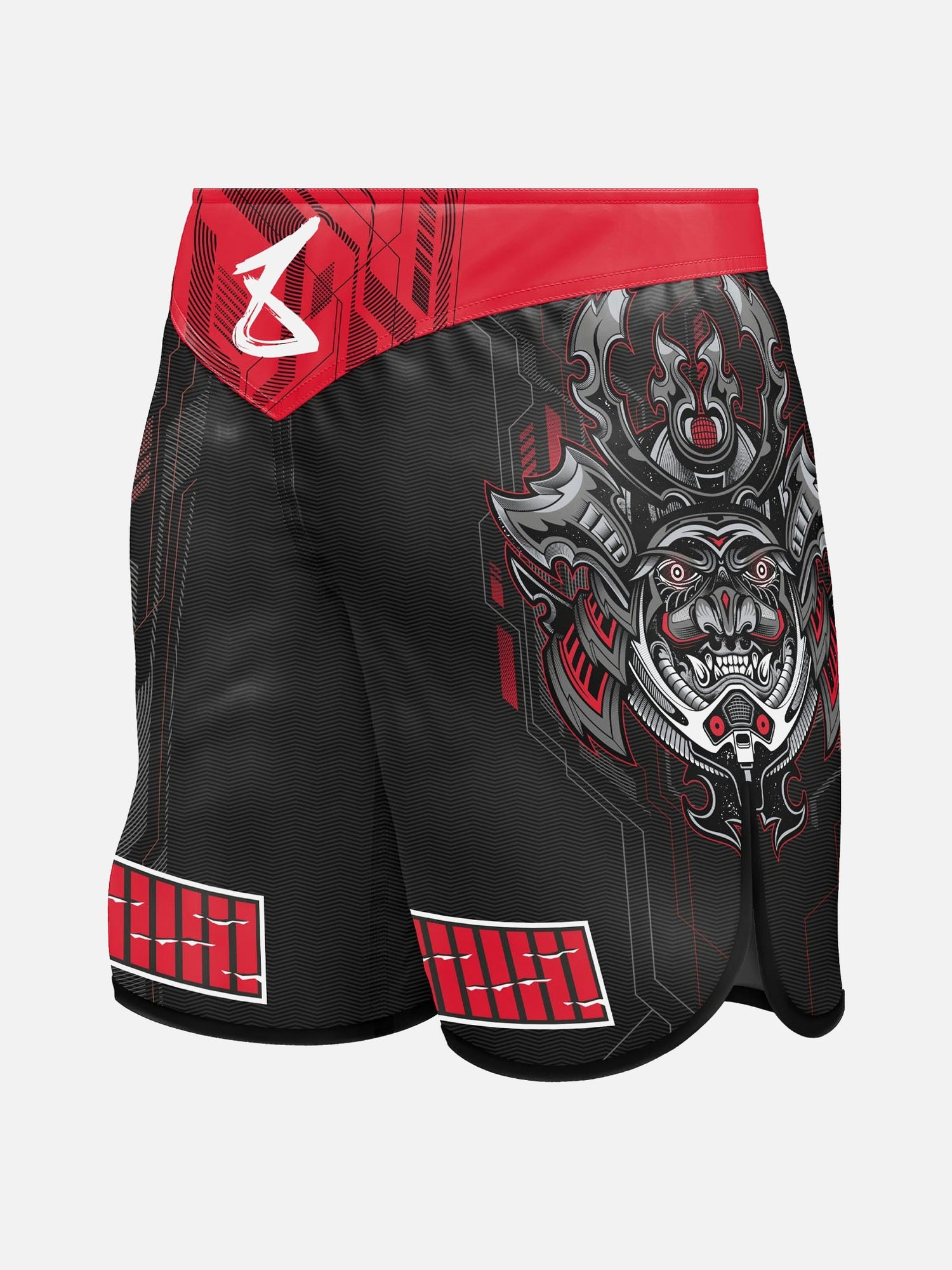 Pantaloncini MMA 8 WEAPONS Samurai 2.0 – Nero/Rosso