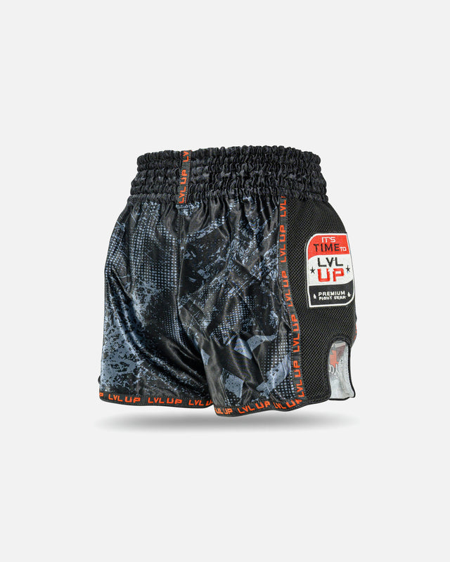 LVL UP Muay Thai shorts Stadium – Sort
