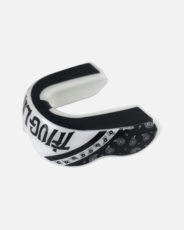 Protetor bucal Damage Control Extreme Impact Series Thug Life – Preto/Branco