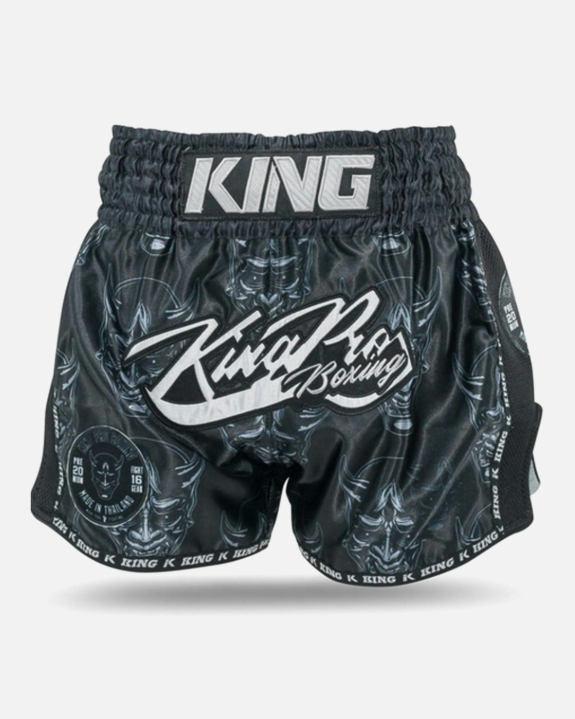 Shorts de Muay Thai King Pro Boxing Devil – Noir