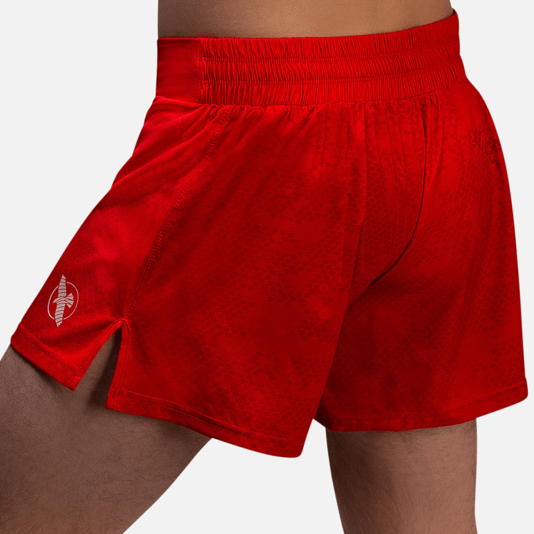 Pantaloncini Muay Thai Hayabusa Arrow – Rosso