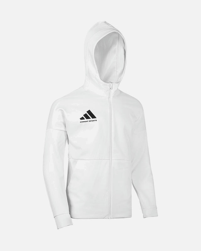 Adidas Tréninková bunda Combat Sports – Bílá