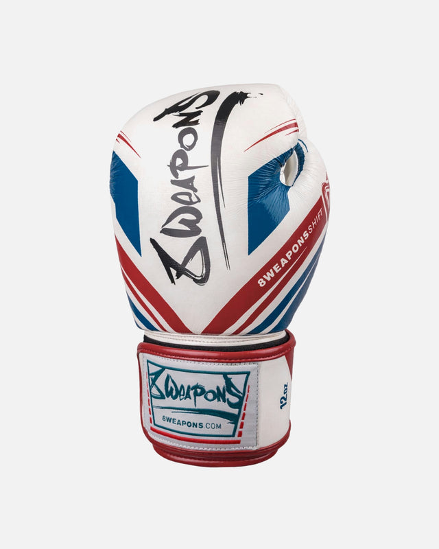 Guantoni da boxe 8 WEAPONS Shift – Bianco/Navy/Rosso