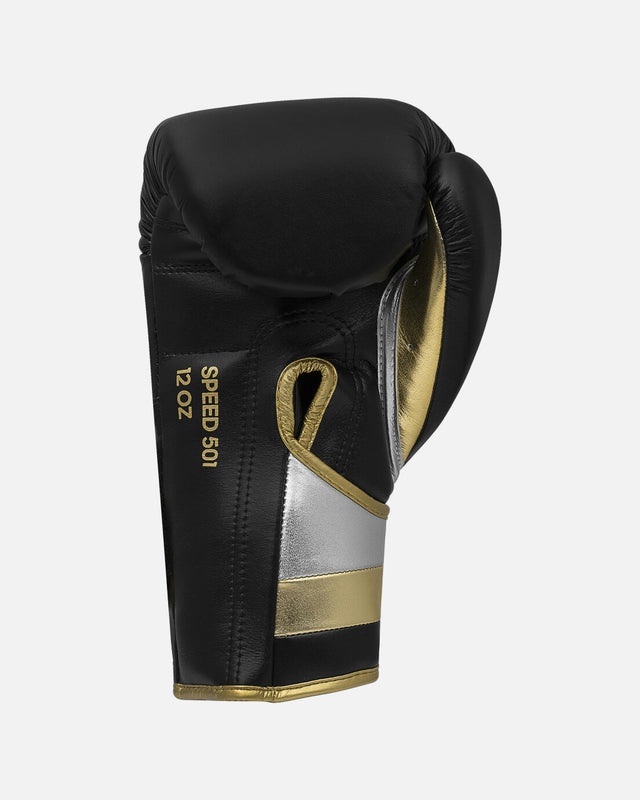 Adidas Boksehandsker Speed 501 - Sort/Guld