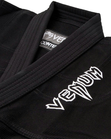 Kimono BJJ Venum Contender – Czarne (Dziecięce)