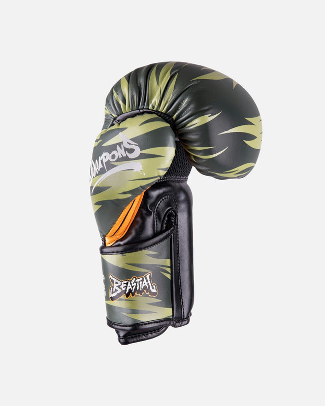 Luvas de boxe 8 WEAPONS Beastial Viper – Caqui