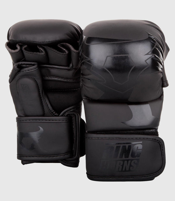 Ringhorns MMA-handsker Charger Sparring – Sort/Sort