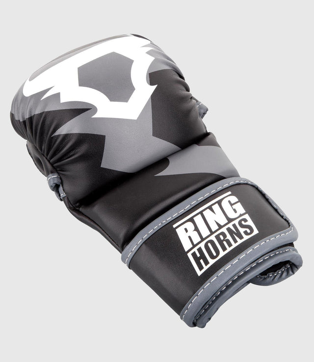 Ringhorns MMA-handsker Charger Sparring – Sort/Grå/Hvid – MMA-handsker