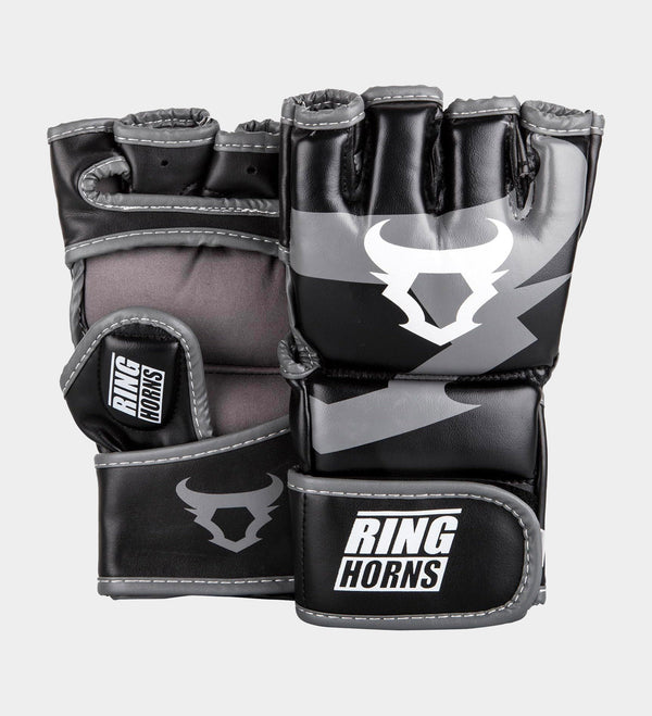 Ringhorns MMA-handsker Charger – Sort/Grå
