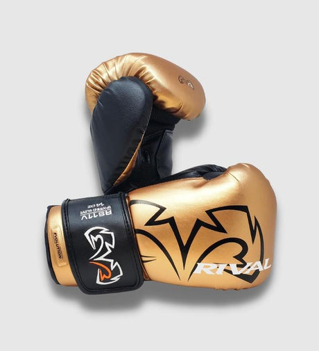 Boxerské rukavice Rival RS11V Evolution – Zlaté/Černé