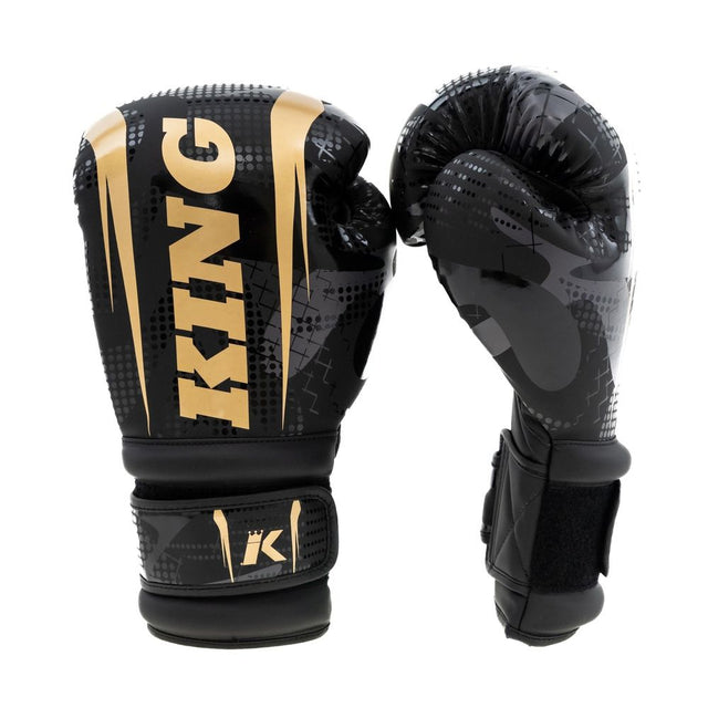 King Pro Boxing Boksehandsker Shogun – Sort/Guld