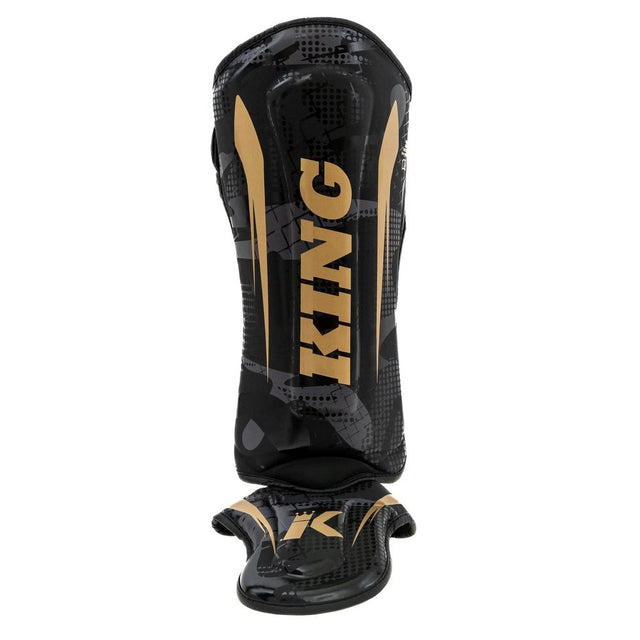 Chrániče holení King Pro Boxing Shogun – Černé/Zlaté