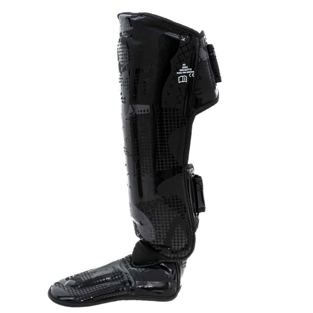 Caneleiras King Pro Boxing Shogun – Preto/Preto
