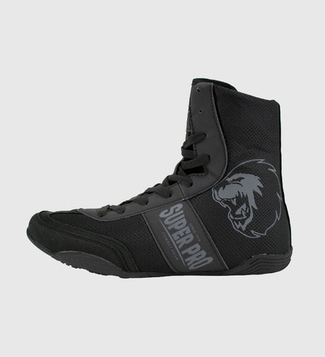 Boxerské boty Super Pro – Černé – Boxerské boty