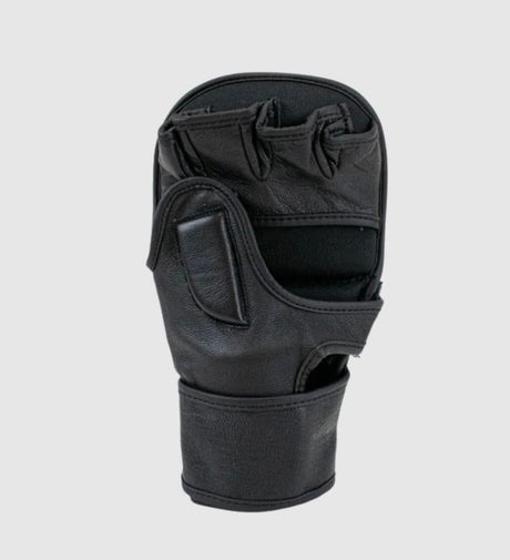 Super Pro Combat Gear MMA Shooter Handschoenen - Zwart/Goud - MMA Handschoenen