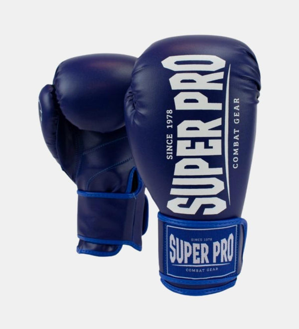 Super Pro Boksehandsker Champ - Blå/Hvid