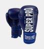 Super Pro Boxhandschuhe Champ – Blau/Weiß – Boxhandschuhe