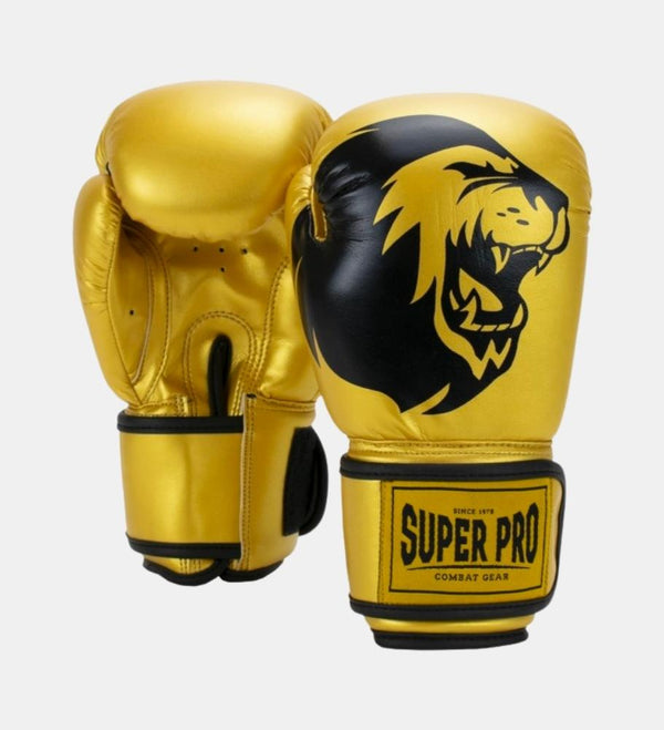 Super Pro Boxningshandskar Talent Barn - Guld/Svart