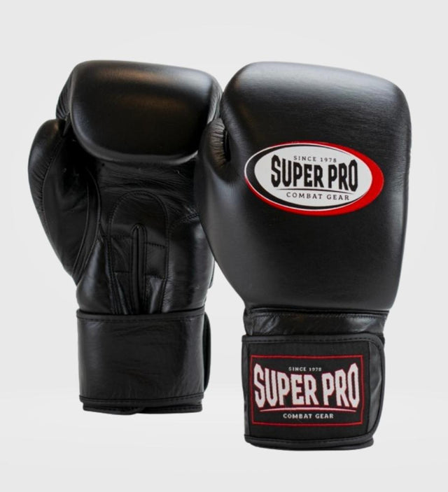 Super Pro Boksehandsker Thai Pro – Sort – Boksehandsker