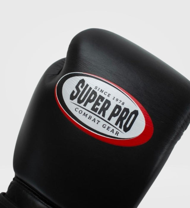 Super Pro Boksehandsker Thai Pro – Sort – Boksehandsker