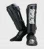 Super Pro Benskydd Protector – Svart/Vit – Benskydd