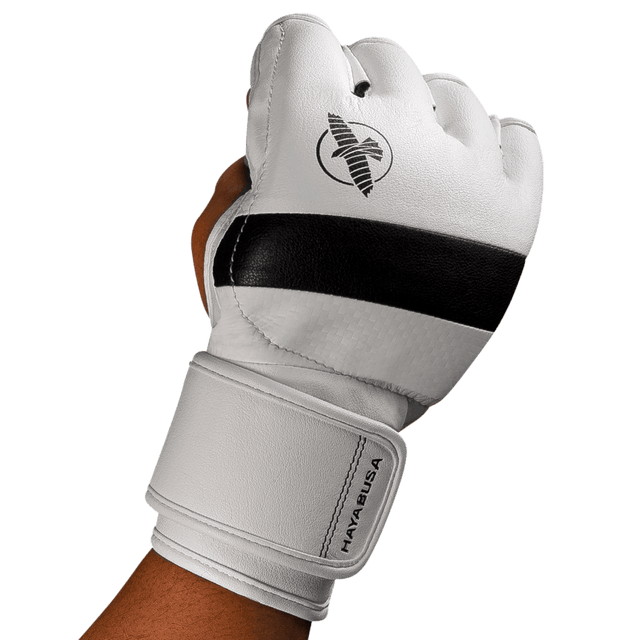 Hayabusa MMA-handsker T3 – Hvid/Sort