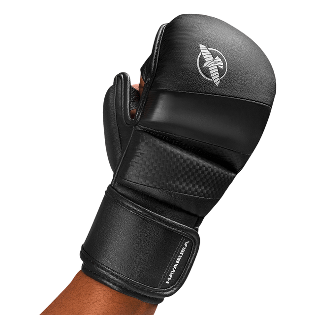MMA sparingové rukavice Hayabusa T3 Hybrid – Černé