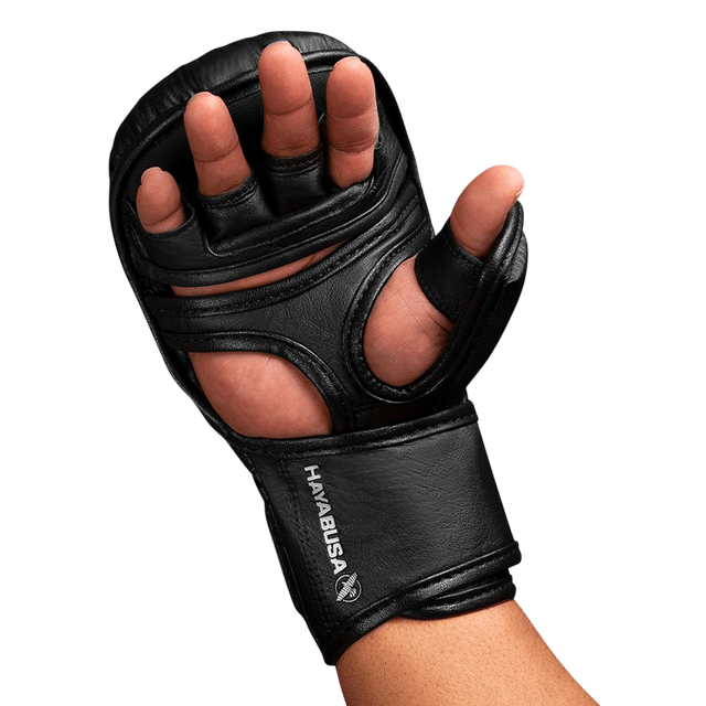 MMA sparingové rukavice Hayabusa T3 Hybrid – Černé