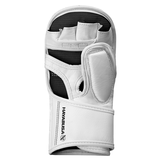 Gants de sparring MMA Hayabusa T3 Hybrid – Blanc/Noir