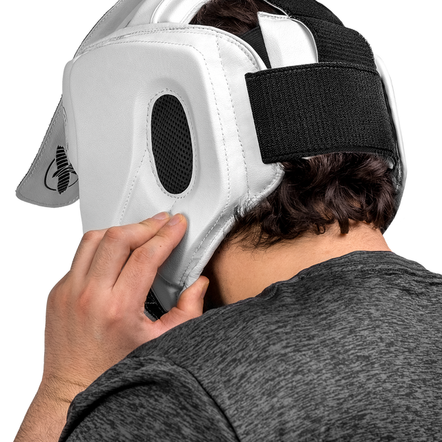Cascos con protección de pómulos Hayabusa T3 – Blanco/Negro