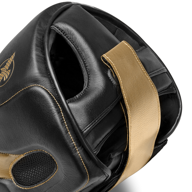 Casco da boxe Hayabusa T3 – Nero/Oro