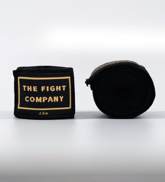 Bende da boxe TFC Premium – Nero/Oro – Bende da boxe
