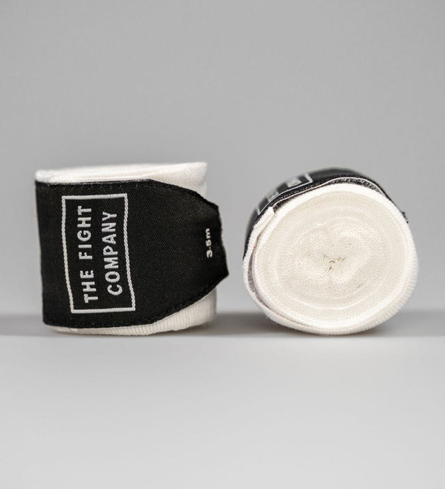 Vendas de boxeo TFC Elite – Blanco / 250 cm – Vendas de boxeo