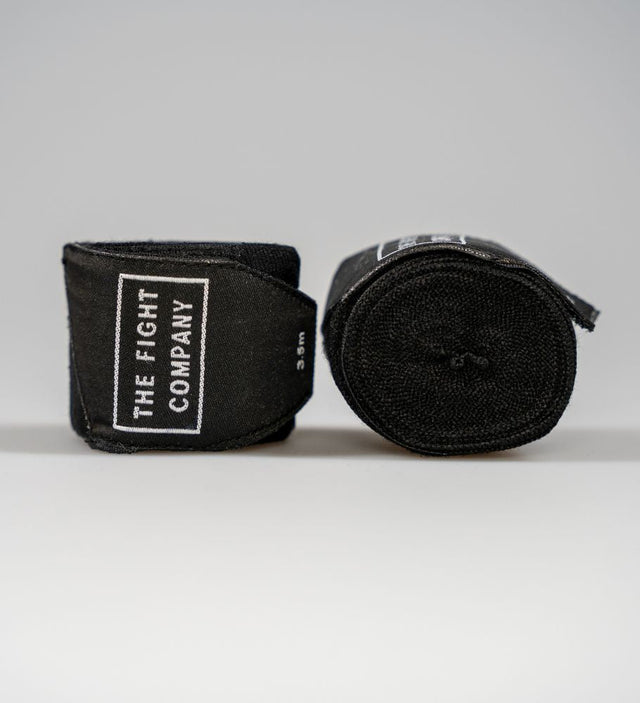Vendas de boxeo TFC Elite – Negro / 250 cm – Vendas de boxeo