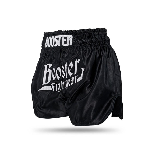 Booster Kickbox-Shorts Thunder – Schwarz/Weiß
